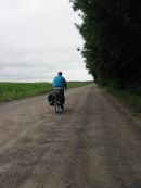 Znowu po szutr�wce - tym razem d�ugo i pod wiatr