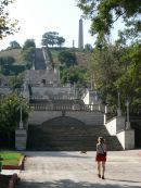 schody na wzg�rze Mitridat